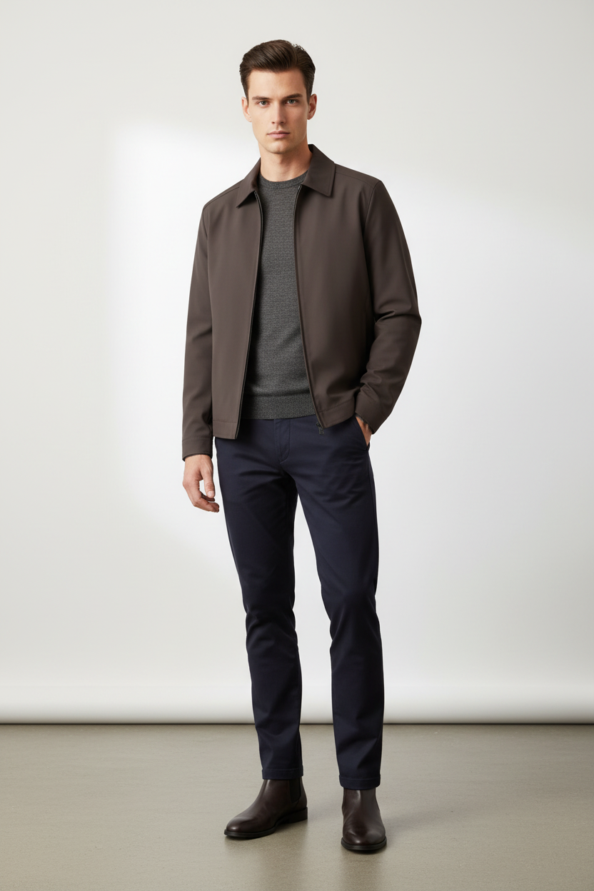 Beige Jacket Model 2