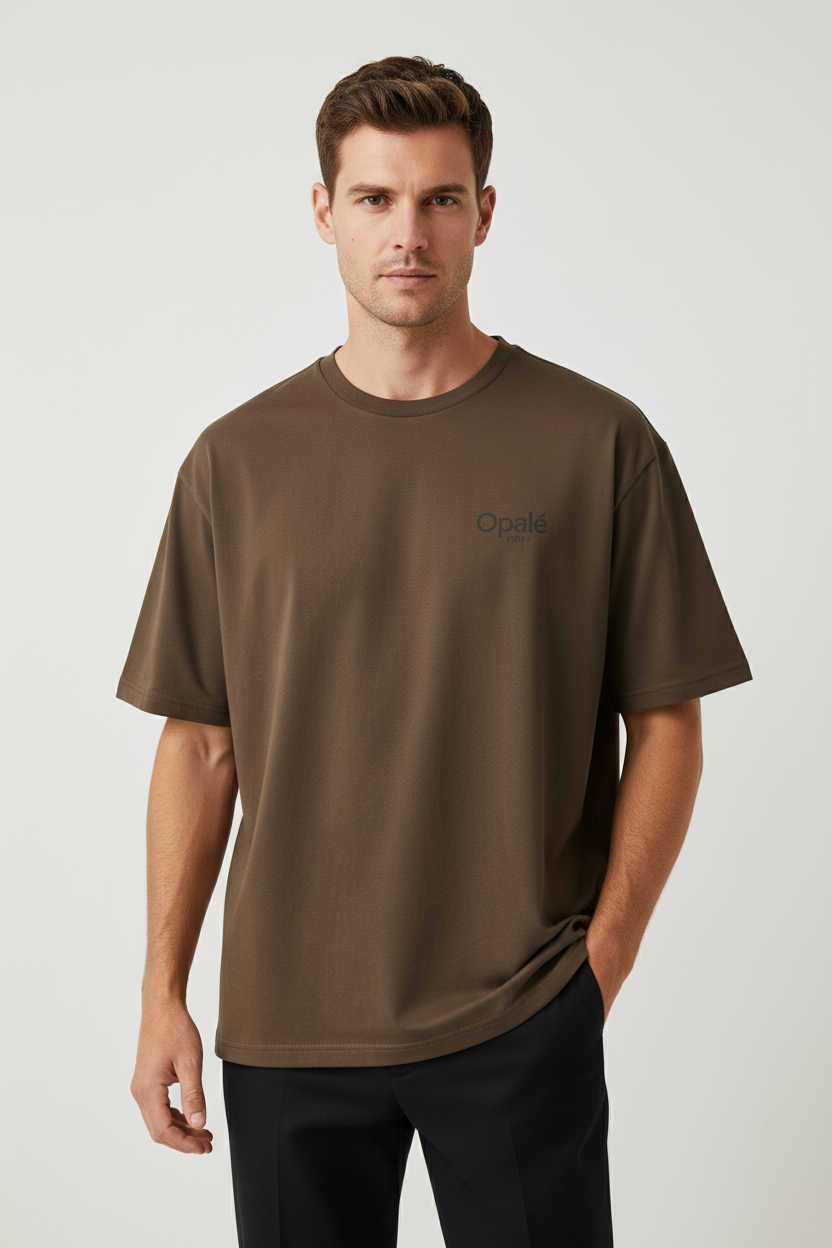Monaco T-shirt Bruin