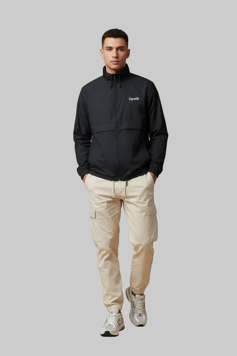 Opalé Windbreaker Zwart Model
