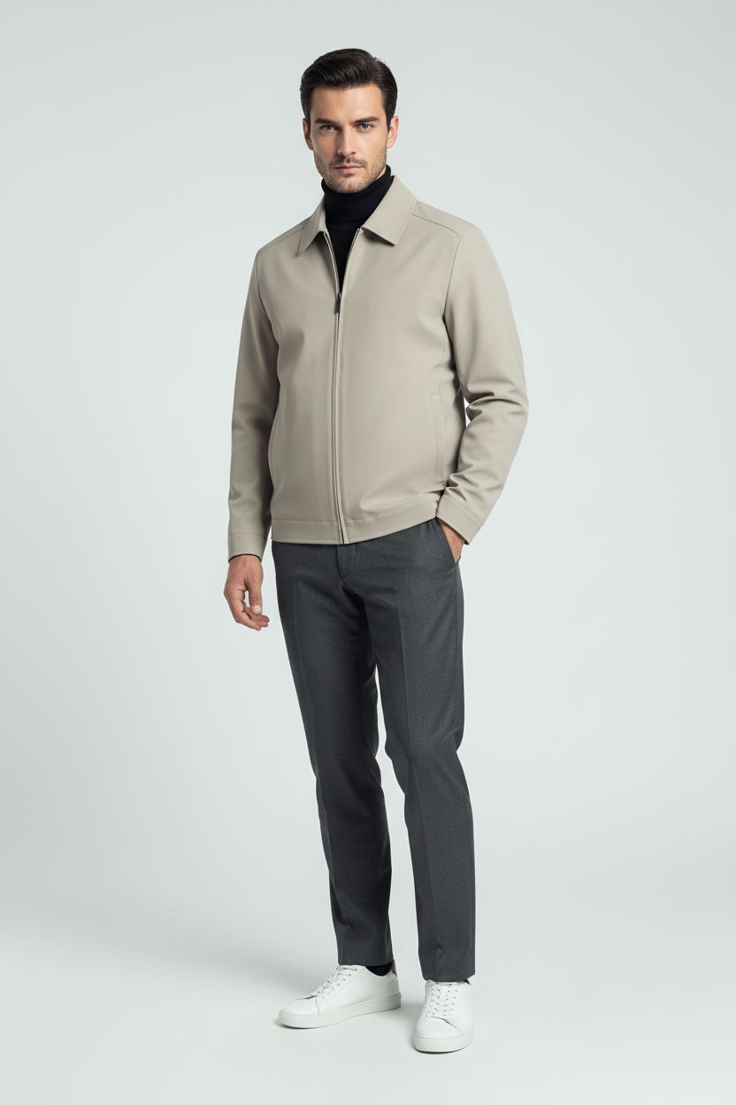 Zwarte Jacket Model 1