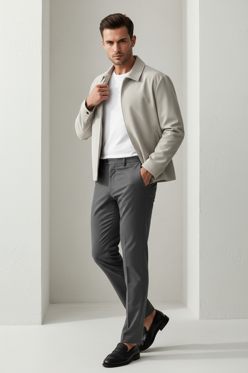 Zwarte Jacket Model 2